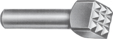 Bujardas monobloco para martelo pneumático - haste cilíndrica mm. 12.5 ou 15.5 - quadradas